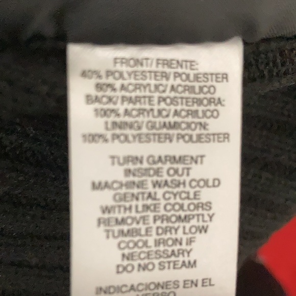 EUC Vintage Mercer Street Studio Faux Fur & Sweater Black Vest Size:  PXL - Picture 10 of 10